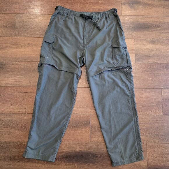 REI Other - REI Pants Mens Large Green Convertible Nylon Cargo Hiking Zip Off Outdoor